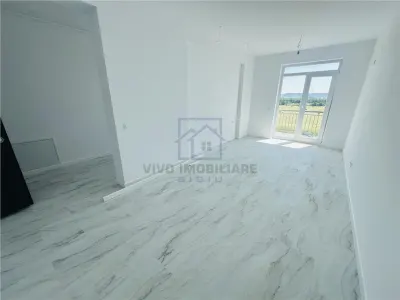 Apartament de vanzare in Sibiu - 2 camere, terasa 46.9 mp, bloc nou cu lift, Calea Surii Mici - foto 3