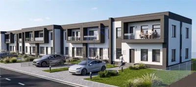 Casa de vanzare in Sibiu - tip insiruita, curte proprie 250 mp, Selimbar - foto 5