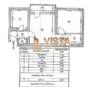 Apartament cu 2 camere, B-dul Saturn, in Astra, Brasov - foto 15