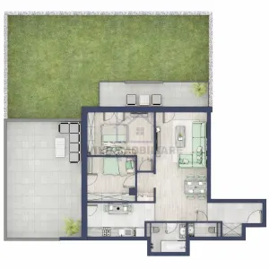 Apartament de vanzare in Sibiu - 3 camere, cu gradina si terasa, Turnisor - foto 2