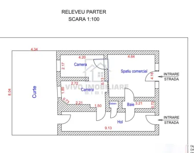 Spatiu de birouri de vanzare in Sibiu - Regim P+1+2, zona Bulevardul Victoriei - foto 2