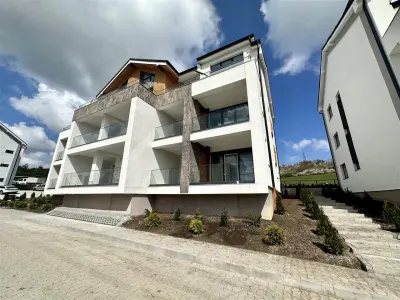 Apartament de vanzare in Sbiu - la cheie, 52.26 mp utili plus balcon, vedere panoramica, concept de lux - foto 8