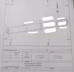 Teren 5444 mp de vanzare in Saftica, negociabil - foto 3