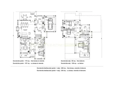 OCAZIE! Vila exterior finisat, interior la rosu, 6/8 camere, de vanzare, Domnesti, Ilfov, pret mp imbatabil - foto 15