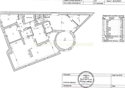 Apartament duplex lux clasic, 8 camere, inchiriere lunga durata in Bucuresti, Lahovary - foto 3