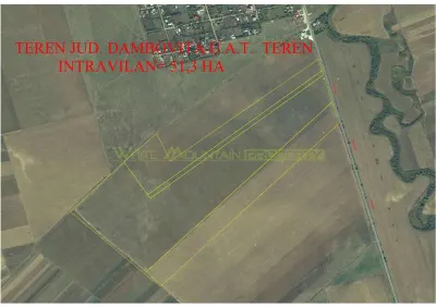 Teren 51.3 ha, de vanzare, Salcioara, jud Dambovita - foto 1
