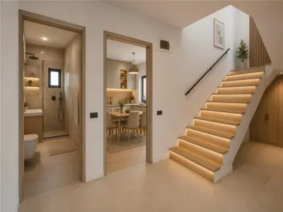 VILA  VOLUNTARI,4 CAMERE,3 BAI,154 MP,TEREN 193 MP - foto 12