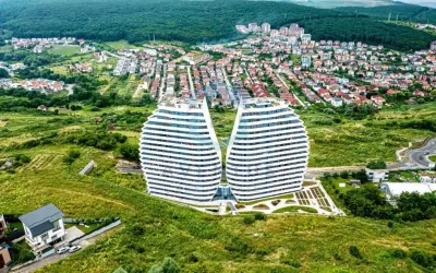 Apartament spectaculos pe doua niveluri, situat în ansamblul premium Wings - foto 8