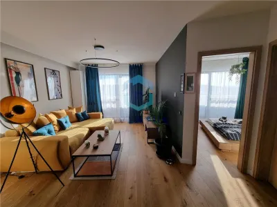 Apartament spectaculos pe doua niveluri, situat în ansamblul premium Wings - foto 10