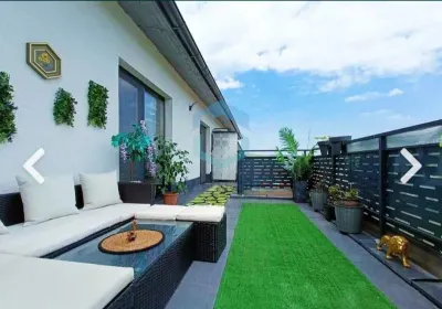 Apartament cu terasa panoramica, 2 camere - Floresti
