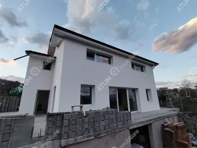Casa individuala de vanzare 4 camere 2 bai si terasa pe teren 1170 mp in Cisnadioara - foto 12