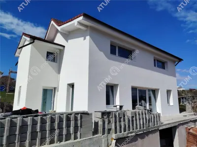 Casa individuala de vanzare 4 camere 2 bai si terasa pe teren 1170 mp in Cisnadioara - foto 13