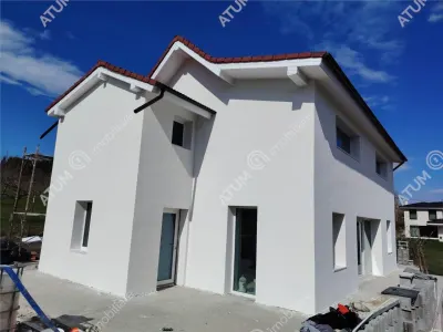Casa individuala de vanzare 4 camere 2 bai si terasa pe teren 1170 mp in Cisnadioara - foto 14