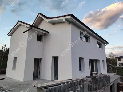 Casa individuala de vanzare 4 camere 2 bai si terasa pe teren 1170 mp in Cisnadioara - foto 15