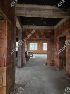 Casa cu 4 camere decomandate pe un singur nivel cu teren de 500 mp de vanzare in Selimbar din Sibiu - foto 3