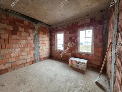 Casa cu 4 camere decomandate pe un singur nivel cu teren de 500 mp de vanzare in Selimbar din Sibiu - foto 10