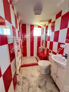 Casa individuala de inchiriat cu 3 camere 3 bucatarii pivnita situata in localitatea Poplaca din Sibiu - foto 9