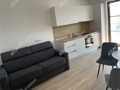 Apartament de inchiriat 2 camere 40 mp utili balcon loc de parcare zona Doamna Stanca Sibiu - foto 3