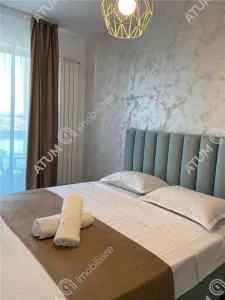 Apartament de inchiriat 2 camere 40 mp utili balcon loc de parcare zona Doamna Stanca Sibiu - foto 8