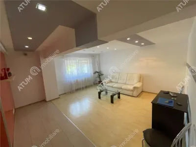 De inchiriat apartament cu 3 camere decomandate si 2 balcoane amplasat la etaj intermediar 1 in zona centrala din Sibiu - foto 2