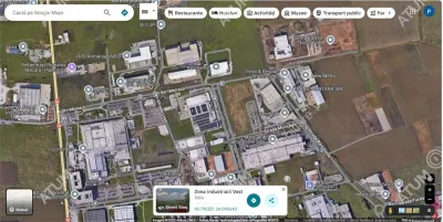 De vanzare teren industrial de 9000 mp cu PUZ situat in zona industriala Vest din Sibiu - Sibiu