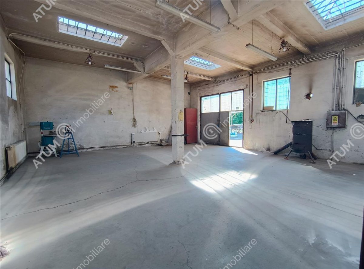 De vanzare casa si hale industriale - 475 mp utili in Cisnadie langa Sibiu - Cisnadie
