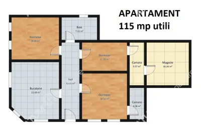 De vanzare casa si hale industriale - 475 mp utili in Cisnadie langa Sibiu - foto 6