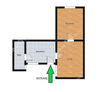 De vanzare apartament cu 2 camere si gradina la casa in zona Terezian in Sibiu - foto 7