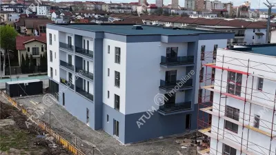De vanzare apartament cu 3 camere 2 bai balcon si loc parcare situat pe Pictor Brana din Selimbar - foto 2