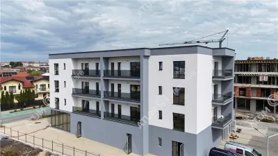 Apartament la cheie cu 3 camere 2 bai 2 balcoane si loc parcare amplasat la etajul 2 in zona Pictor Brana din Selimbar - foto 6
