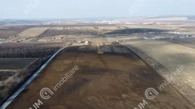 De vanzare teren de 133.000 mp cu PUZ in desfasurare in zona de Vest din Sibiu - foto 4