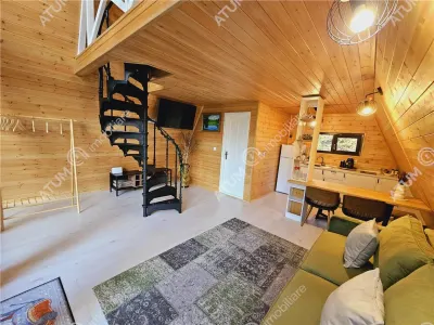 Casa tip A Frame de inchiriat in localitatea Avrig zona Valea Avrigului,Porumbacu de Sus - foto 11