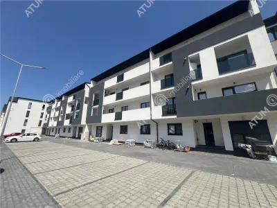Apartament la alb de vanzare cu 2 camere si gradina proprie 57 mp zona Doamna Stanca Selimbar - foto 9