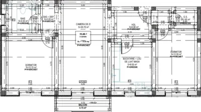 De vanzare apartament intabulat cu 3 camere decomandate 2 bai balcon si loc de parcare situat in Talmaciu/ Sibiu - foto 8