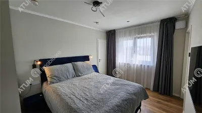 Penthouse cu 2 camere terasa 2 locuri de parcare de inchiriat in zona Turnisor din Sibiu - foto 4