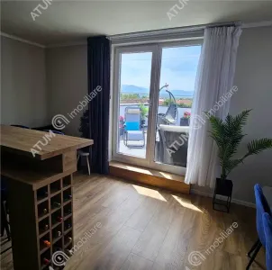 Penthouse cu 2 camere terasa 2 locuri de parcare de inchiriat in zona Turnisor din Sibiu - foto 7