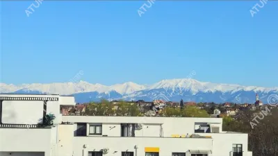 Penthouse cu 2 camere terasa 2 locuri de parcare de inchiriat in zona Turnisor din Sibiu - foto 9