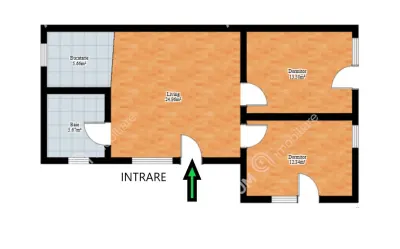 De vanzare apartament cu 3 camere decomandate in zona Arhitectiilor din Sibiu - foto 8