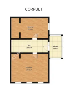 De vanzare casa cu 4 camere si 1650 mp teren in Porumbacu de Jos jud Sibiu - foto 7