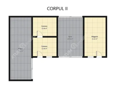 De vanzare casa cu 4 camere si 1650 mp teren in Porumbacu de Jos jud Sibiu - foto 8