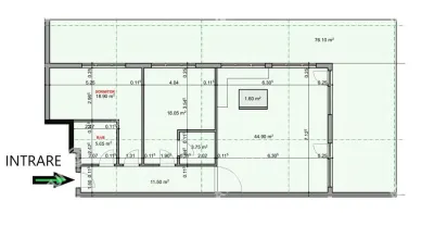 De vanzare penthouse la cheie cu 3 camere si terasa de 76 mp zona Veterani - foto 5