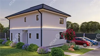 Casa individuala finisata la cheie de vanzare in Cristian 4 camere si 116 mp utili - foto 2