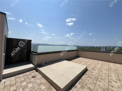 De vanzare penthouse cu 3 camere 2 bai si 2 terase zona Calea Surii Mici din Sibiu - foto 25