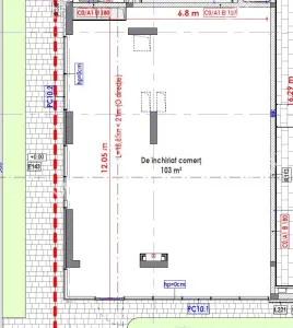 Spatiu comercial de inchiriat in Sibiu 82 mp zona Blv Victoriei - foto 7