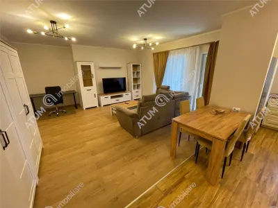 De inchiriat apartament cu 2 camere decomandate balcon si loc parcare in zona Turnisor din Sibiu - foto 2