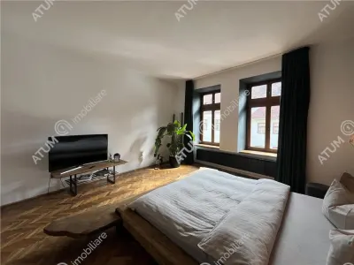 De vanzare 2 studiouri renovate la etajul 1 zona Centrala/Pietonala din Sibiu - foto 15