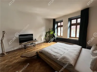 De vanzare 2 studiouri renovate la etajul 1 zona Centrala/Pietonala din Sibiu - foto 3