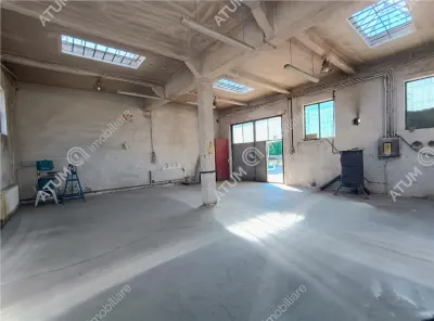 De inchiriat spatii industriale - hale 300 mp utili cu teren in Cisnadie langa Sibiu - Cisnadie
