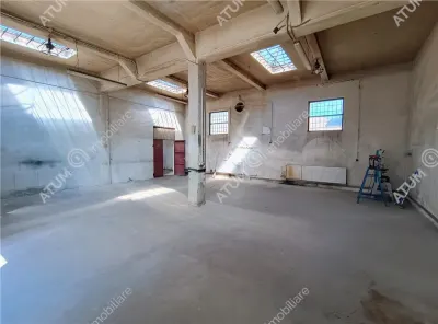 De inchiriat spatii industriale - hale 300 mp utili cu teren in Cisnadie langa Sibiu - foto 2