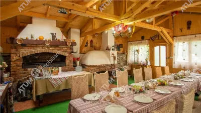 Pensiune de vanzare compusa din 33 camere restaurant terasa si piscina zona Rasinari din Sibiu - foto 5